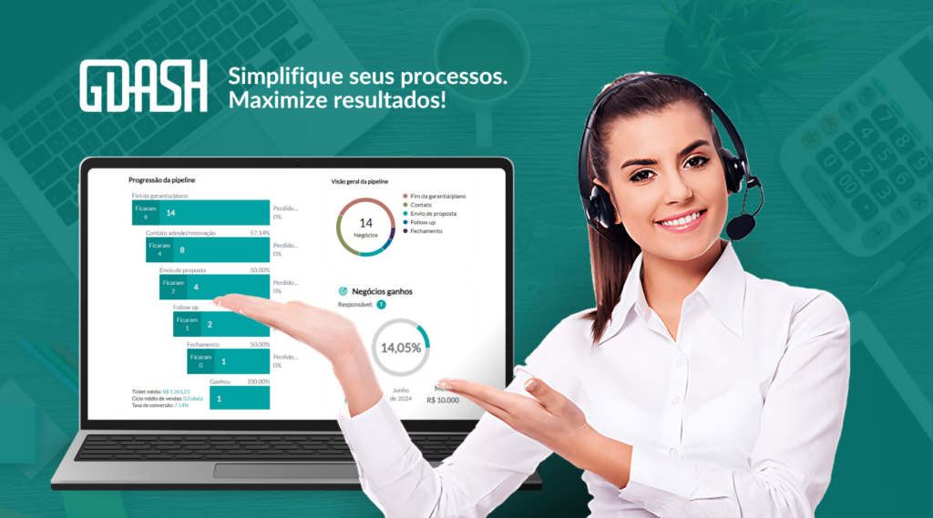 GASH CRM. Personalize e gerencie suas operações com facilidade, direcionando seu caminho para o sucesso empresarial.